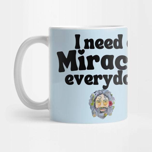 Jerry Miracle Tee by karenpaytonart